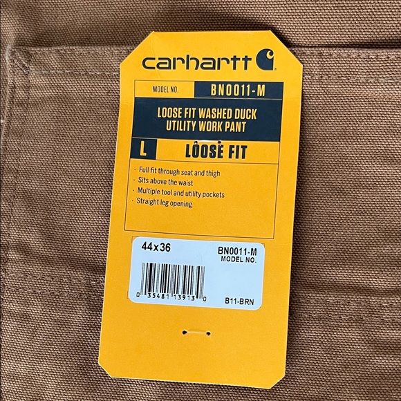 Carhartt Men's Tan Cargo Pants - Picture 2 of 2